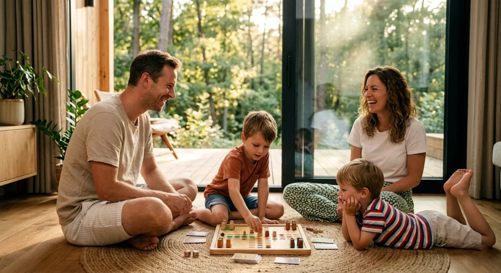 Famille heureuse, épanouie. Ménage de printemps terminé, Organiser, gestion du temps. Trier, désencombrer, ranger, système organisation simple durable, questions à se poser, donner, garder, vendre, jeter, recycler Maison TOA, Clara Sécher, Architecte d'intérieur, Décoratrice d'intérieur, Home organiser, Coach en rangement, Nîmes, Arles, Avignon, Beaucaire
